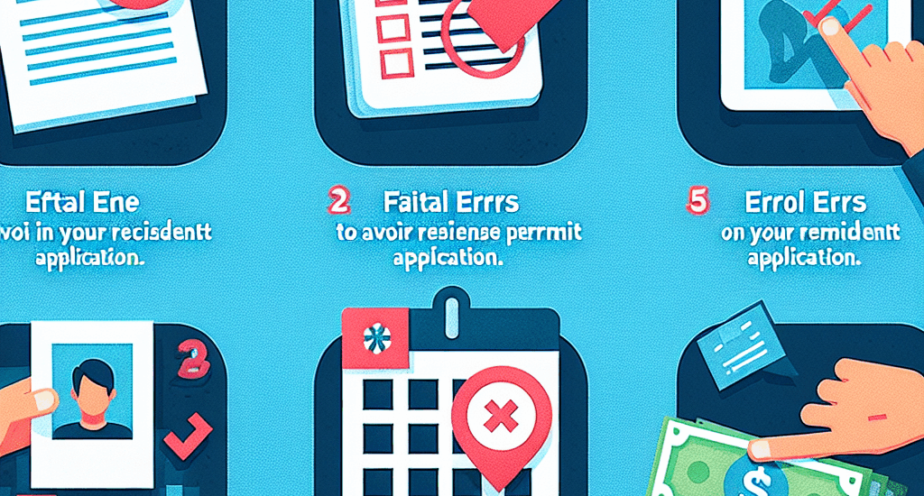 5 Erreurs Fatales à Éviter sur Votre Demande de Titre de Séjour
