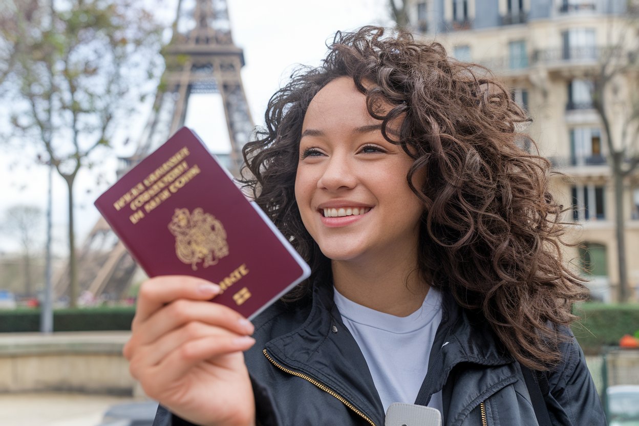 Famille réunie en France grâce au regroupement familial