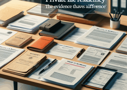 Titre de Séjour Vie Privée : Les Preuves Qui Font la Différence